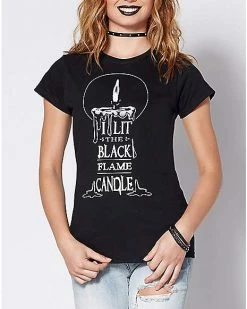 Best reviews of ๐ Black Flame T ๐ Shirt - Hocus Pocus โ๏ธ