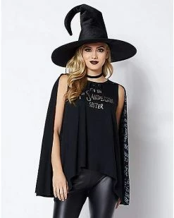 Brand new 👏 Fourth Sanderson Sister Caped T 👚 Shirt - Hocus Pocus 🛒