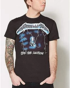Promo 🎁 Metallica Ride The Lightning T 👚 Shirt 💯