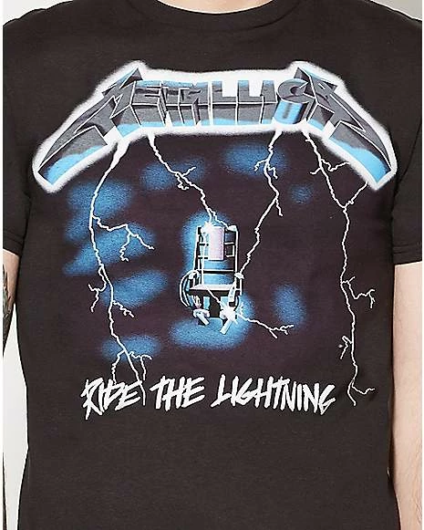 Promo 🎁 Metallica Ride The Lightning T 👚 Shirt 💯 4 Promo 🎁 Metallica Ride The Lightning T 👚 Shirt 💯 - Image 2
