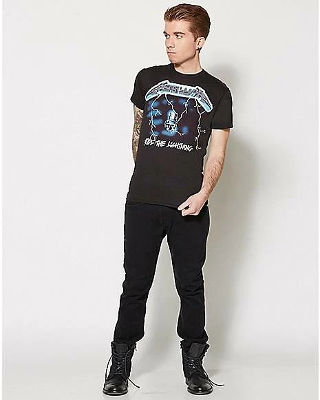 Promo 🎁 Metallica Ride The Lightning T 👚 Shirt 💯 5 Promo 🎁 Metallica Ride The Lightning T 👚 Shirt 💯 - Image 3