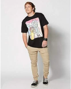 Wholesale 💯 Neon Rick and Morty T 👚 Shirt ❤️ -EASY Come EASY GO-shop 03091667 c