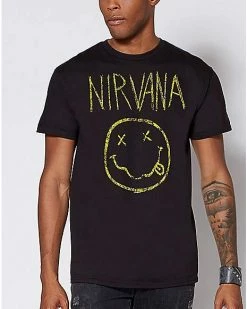 Cheap ✨ Chalk Smile Nirvana T 👕 Shirt ❤️