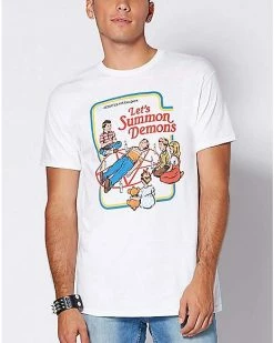 Discount 😉 Let's Summon Demons T 👕 Shirt - Steven Rhodes ❤️