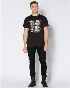 Brand new 🔔 Floral Fucking Vibes T 👕 Shirt 🔔 -EASY Come EASY GO-shop 03315801 c