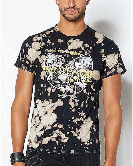 Coupon ๐งจ Bleach Dyed Wu-Tang T ๐ Shirt ๐ 3 Coupon ๐งจ Bleach Dyed Wu-Tang T ๐ Shirt ๐