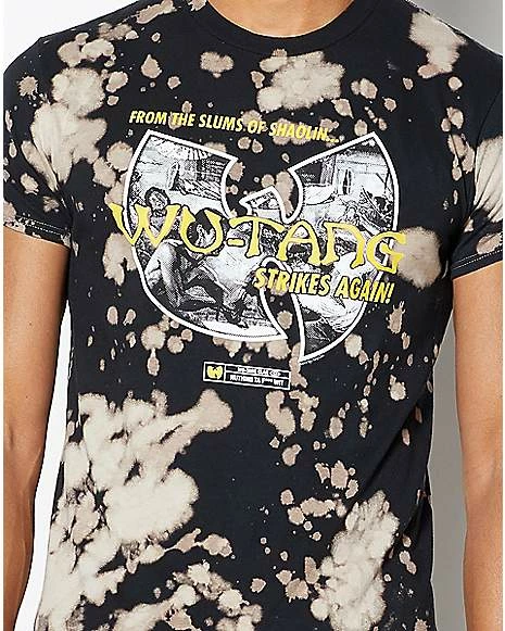 Coupon ๐งจ Bleach Dyed Wu-Tang T ๐ Shirt ๐ 4 Coupon ๐งจ Bleach Dyed Wu-Tang T ๐ Shirt ๐ - Image 2