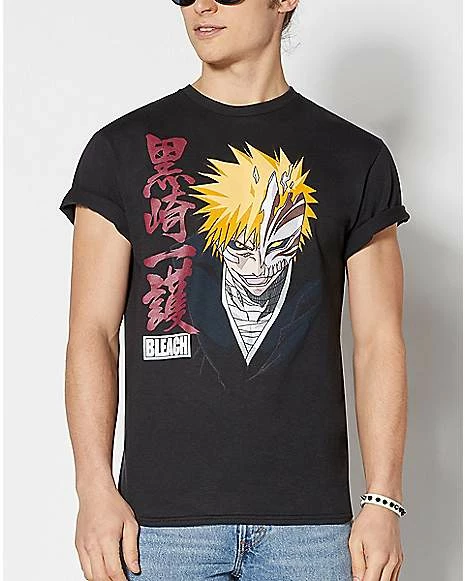 Cheapest ๐งจ Hollow Mask Ichigo T ๐ Shirt - Bleach ๐ฏ 3 Cheapest ๐งจ Hollow Mask Ichigo T ๐ Shirt - Bleach ๐ฏ