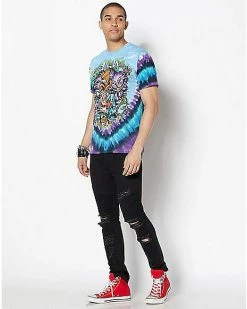 Promo 😉 We're All Mad Here Tie Dye T 👚 Shirt - Alice in Wonderland 😀 -EASY Come EASY GO-shop 03477700 c