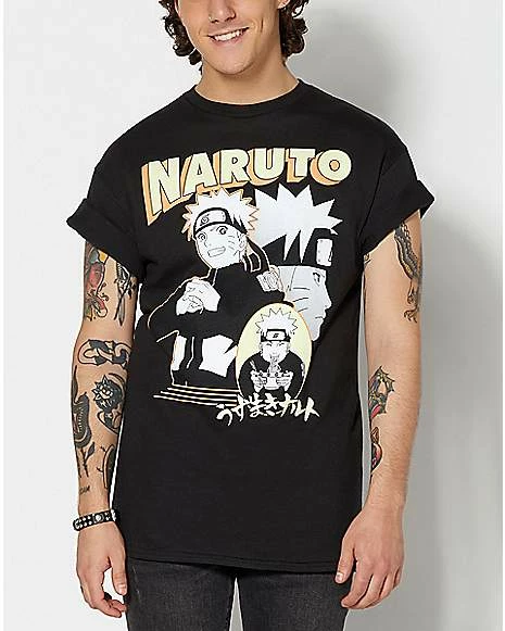 Best Pirce ๐ฅ Naruto Collage T ๐ Shirt โญ 3 Best Pirce ๐ฅ Naruto Collage T ๐ Shirt โญ