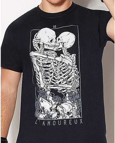 Wholesale 💯 Skeleton Lovers T 👕 Shirt 🔥 4 Wholesale 💯 Skeleton Lovers T 👕 Shirt 🔥 - Image 2