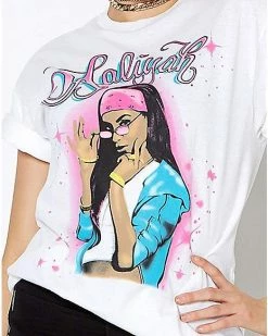 Coupon ✨ Aaliyah T 👚 Shirt 🤩 -EASY Come EASY GO-shop 03564986 b