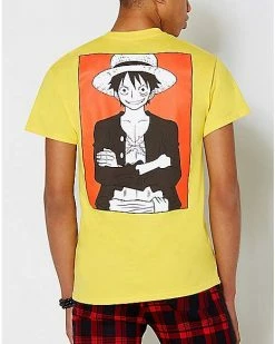 Wholesale 🎁 Luffy Crossed Arms T 👚 Shirt - One Piece ✔️ -EASY Come EASY GO-shop 03636388 d