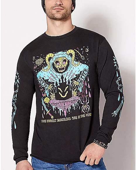 Outlet 🤩 Darkest Dungeons Are In The Mind Long Sleeve T 👕 Shirt 🛒 3 Outlet 🤩 Darkest Dungeons Are In The Mind Long Sleeve T 👕 Shirt 🛒