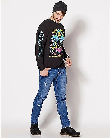 Outlet 🤩 Darkest Dungeons Are In The Mind Long Sleeve T 👕 Shirt 🛒 5 Outlet 🤩 Darkest Dungeons Are In The Mind Long Sleeve T 👕 Shirt 🛒 - Image 3