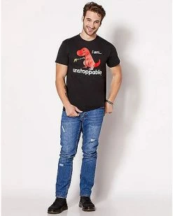 Best Pirce 🔔 Dinosaur I Am Unstoppable T 👚 Shirt 🛒 -EASY Come EASY GO-shop 03637170 c