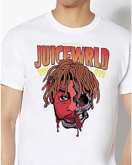 Best Sale 😉 Face Juice WRLD T 👚 Shirt - 999 Club 🛒 4 Best Sale 😉 Face Juice WRLD T 👚 Shirt - 999 Club 🛒 - Image 2