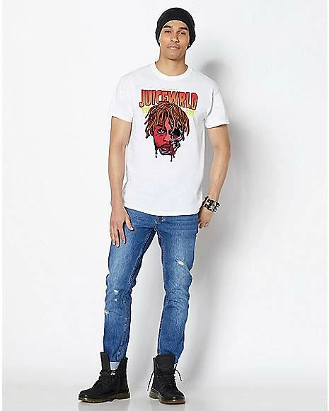 Best Sale 😉 Face Juice WRLD T 👚 Shirt - 999 Club 🛒 5 Best Sale 😉 Face Juice WRLD T 👚 Shirt - 999 Club 🛒 - Image 3