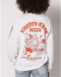 Brand new ⭐ Krusty Krab Pizza T 👕 Shirt – SpongeBob SquarePants 😍 -EASY Come EASY GO-shop 03670510 d