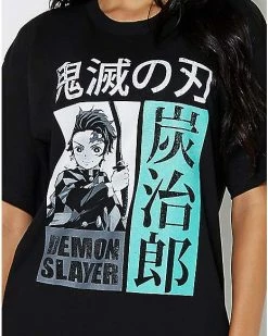 Promo ✔️ Tanjiro T 👕 Shirt – Demon Slayer 🧨 -EASY Come EASY GO-shop 03674686 b