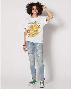 Outlet 🎁 Yellow Sun Sublime T 👕 Shirt ❤️ -EASY Come EASY GO-shop 03682937 g