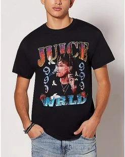 Cheap ๐ Retro All the Fame Juice WRLD T ๐ Shirt ๐