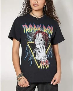 Best Sale 😀 Lightning T 👚 Shirt - Trippie Redd 💯 -EASY Come EASY GO-shop 03697794 e
