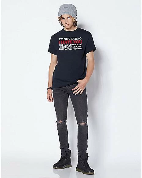 Discount 🌟 I'm Not Saying I Hate You T 👚 Shirt ✔️ 5 Discount 🌟 I'm Not Saying I Hate You T 👚 Shirt ✔️ - Image 3