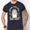 Budget 🎉 Cat Cult T 👕 Shirt - Kawaii Krypt ✔️ -EASY Come EASY GO-shop 03710316 a