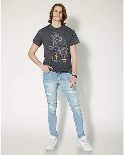 Discount 🤩 Goku Outline T 👚 Shirt - Dragon Ball Z 🔥 -EASY Come EASY GO-shop 03715174 c