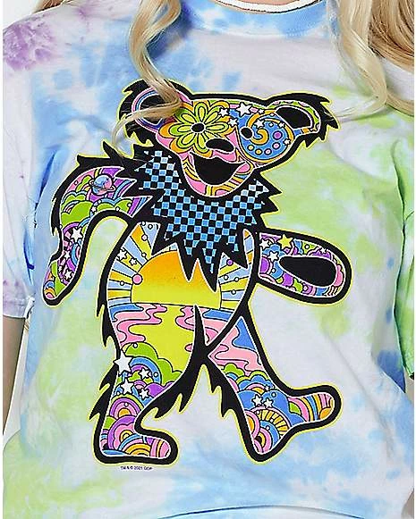 Top 10 👍 Tie Dye Dancing Bear T 👕 Shirt - Grateful Dead 🤩 4 Top 10 👍 Tie Dye Dancing Bear T 👕 Shirt - Grateful Dead 🤩 - Image 2