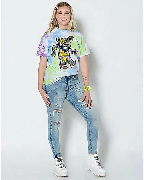 Top 10 👍 Tie Dye Dancing Bear T 👕 Shirt - Grateful Dead 🤩 5 Top 10 👍 Tie Dye Dancing Bear T 👕 Shirt - Grateful Dead 🤩 - Image 3