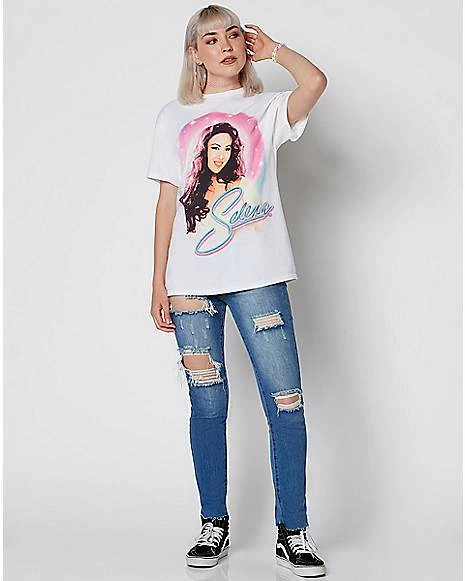 Discount โญ Airbrush Selena T ๐ Shirt ๐ฅ 5 Discount โญ Airbrush Selena T ๐ Shirt ๐ฅ - Image 3