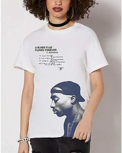 Best Sale 🔔 Tupac River Poem T 👚 Shirt 🧨