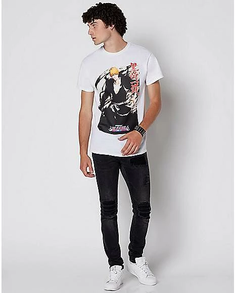Best Pirce ๐ Oversize Kanji T ๐ Shirt - Bleach ๐ 4 Best Pirce ๐ Oversize Kanji T ๐ Shirt - Bleach ๐ - Image 3