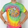 New 🔥 Tie Dye Floating Mushrooms T 👕 Shirt 🎉 -EASY Come EASY GO-shop 03742061 a
