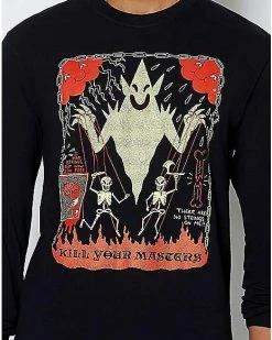 Brand new ✔️ Kill Your Masters Long Sleeve T 👕 Shirt - Wizard of Barge 💯 -EASY Come EASY GO-shop 03743911 b