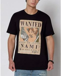 Best Pirce 🤩 Wanted Nami T 👕 Shirt - One Piece 🧨