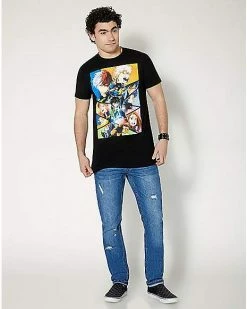 Cheap 🤩 My Hero Academia Character Grid T 👚 Shirt ✔️ -EASY Come EASY GO-shop 03745676 c