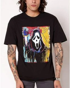 Discount ✔️ Expression Ghost Face T 👕 Shirt ✔️