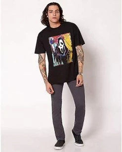 Discount ✔️ Expression Ghost Face T 👕 Shirt ✔️ -EASY Come EASY GO-shop 03756574 c