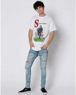 Outlet ⭐ S Is For Slasher T 👕 Shirt - Ghost Face 🎉 -EASY Come EASY GO-shop 03756814 c