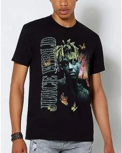 Cheapest ๐ Night Butterfly Juice WRLD T ๐ Shirt ๐