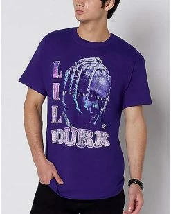 Coupon ⌛ Retro Profile Lil Durk T 👚 Shirt ⭐