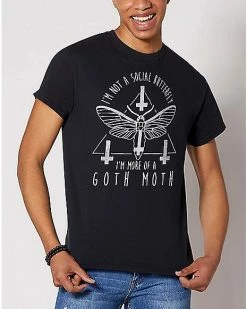 Best deal โค๏ธ Goth Moth T ๐ Shirt ๐
