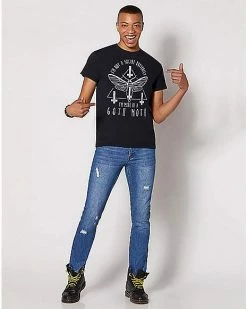 Best deal ❤️ Goth Moth T 👕 Shirt 🎉 8 Best deal ❤️ Goth Moth T 👕 Shirt 🎉 -EASY Come EASY GO-shop 03767530 c