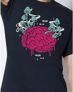 Cheap 🤩 Shrooms on the Brain T 👚 Shirt 🛒 -EASY Come EASY GO-shop 03769262 b