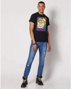 Cheap ❤️ Rainbow Pride The Lovers Tarot Card T 👕 Shirt 🛒 -EASY Come EASY GO-shop 03803723 c