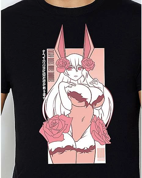 Budget ๐ Hentai Roses T ๐ Shirt - iiii Clothing ๐ฏ 4 Budget ๐ Hentai Roses T ๐ Shirt - iiii Clothing ๐ฏ - Image 2