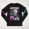 Coupon 🔥 Long Sleeve Neon Creepshow T 👚 Shirt ✔️ -EASY Come EASY GO-shop 03808797 a